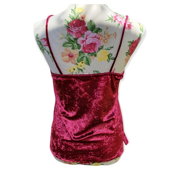 Lily Loves Velvet Camisole Top size 8 - Picture 2 of 8
